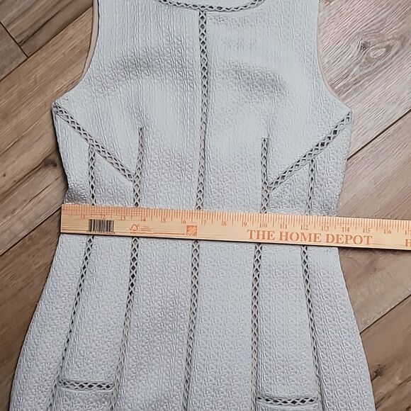 Rebecca Taylor Grey Dress Women’s Size 2 - Picture 7 of 8